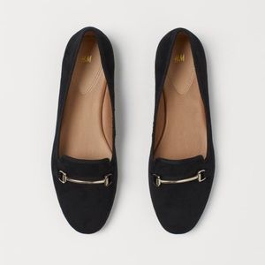 H&M Flats with Metal Buckle